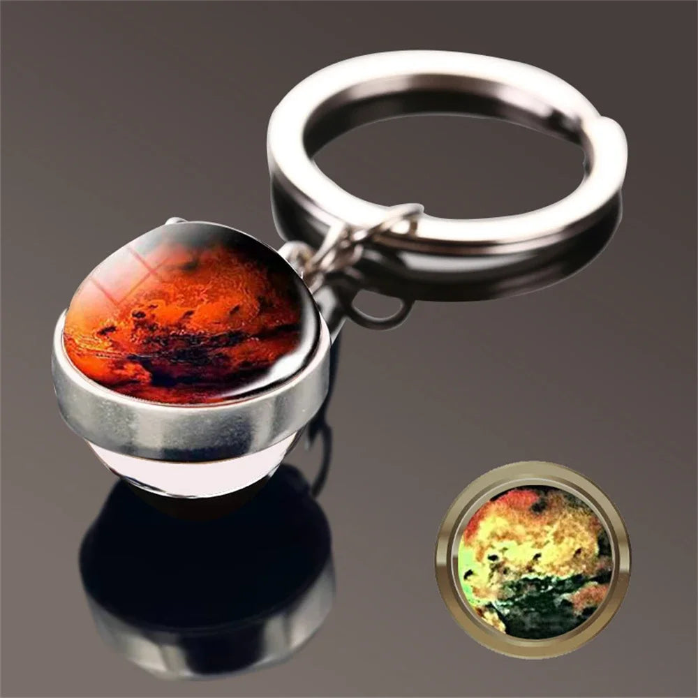 Glow-in-the-Dark Planet Keychain
