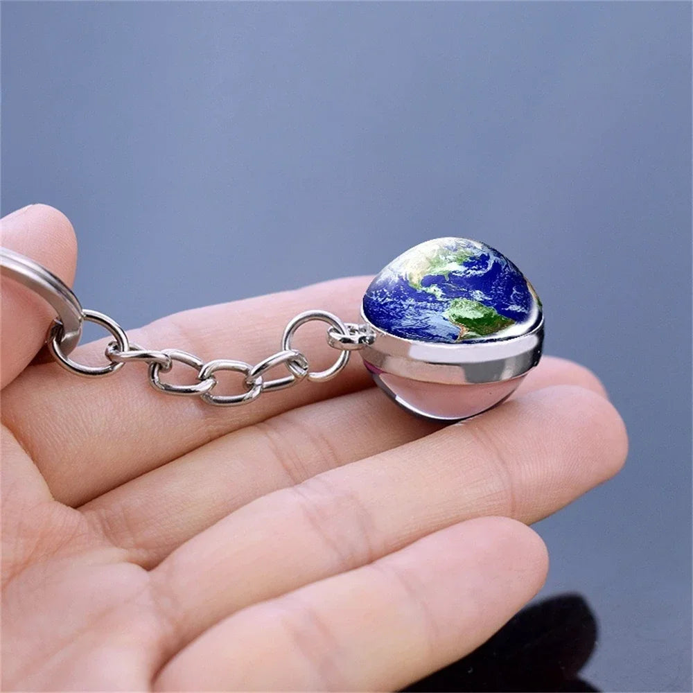 Glow-in-the-Dark Planet Keychain