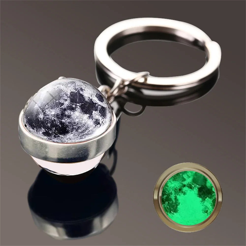 Glow-in-the-Dark Planet Keychain
