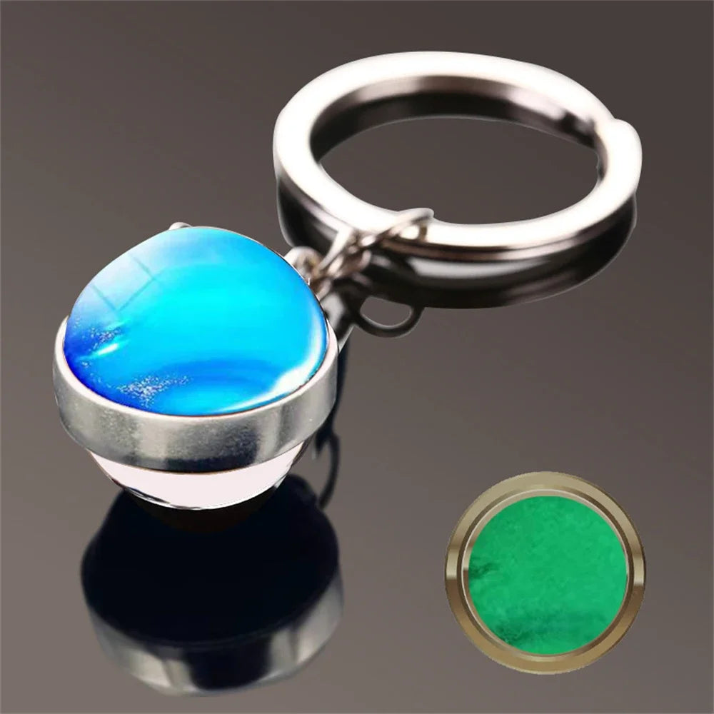 Glow-in-the-Dark Planet Keychain